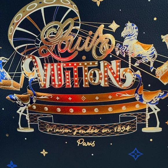 Louis Vuitton Paris Christmas 🎄 Bag & Box - Picture 4 of 8